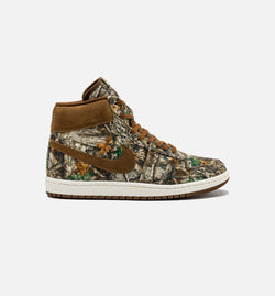 JORDAN FD1324-900
 Air Ship Realtree Camo Mens Lifestyle Shoe - Oil Green/Military Brown/Sail Image 0