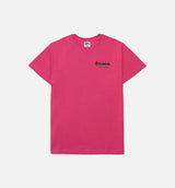 BB AI Short Sleeve Tee Mens T-shirt - Pink