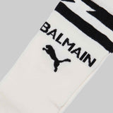 Balmain X Puma Womens Kneehigh Socks - White