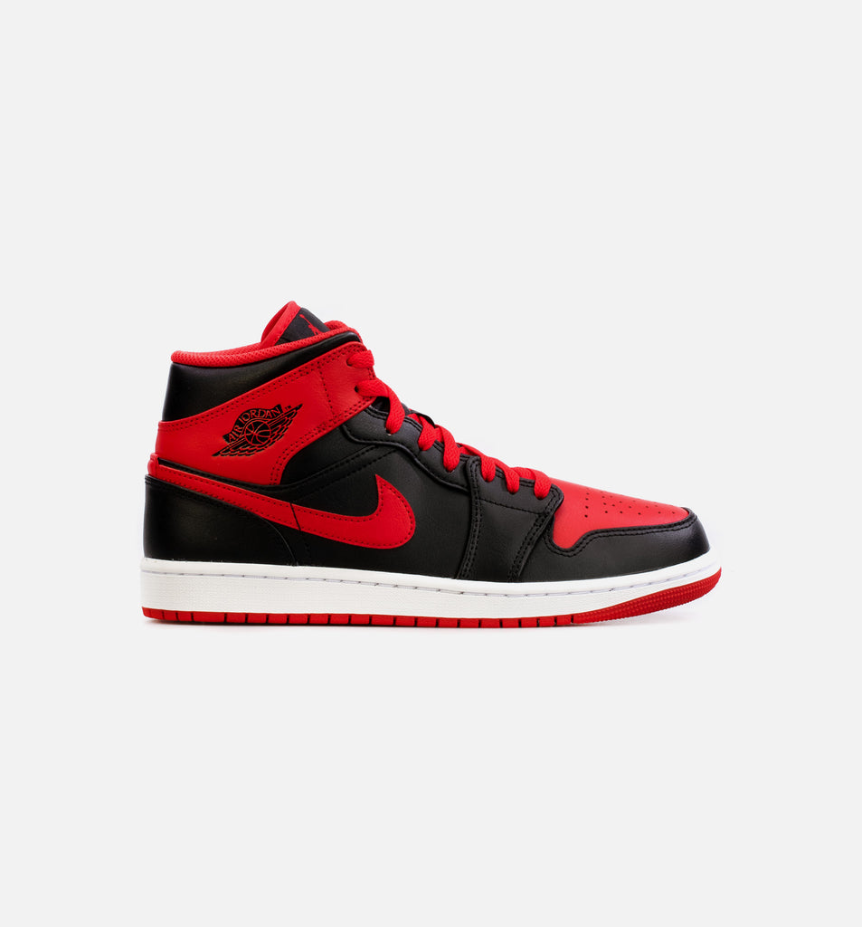 NIKE AIRJORDAN1 mid RED＆BLACK a6f8ec5d154e2d9806de7c68f9ab23