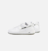 Air Force 1 Low Silver Swoosh Mens Lifestyle Shoe - White