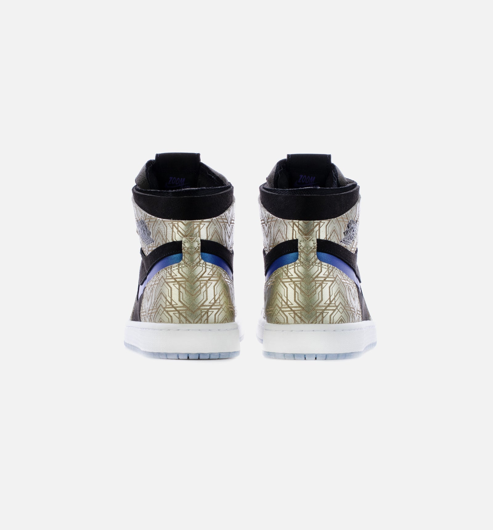 Nike Air Jordan 1 Zoom CMFT Golden Laser Black Gold Blue Mens DQ0659-700 Sz 9.5 Nike Air Jordan 1 High Zoom Air CMFT GC  main image 3