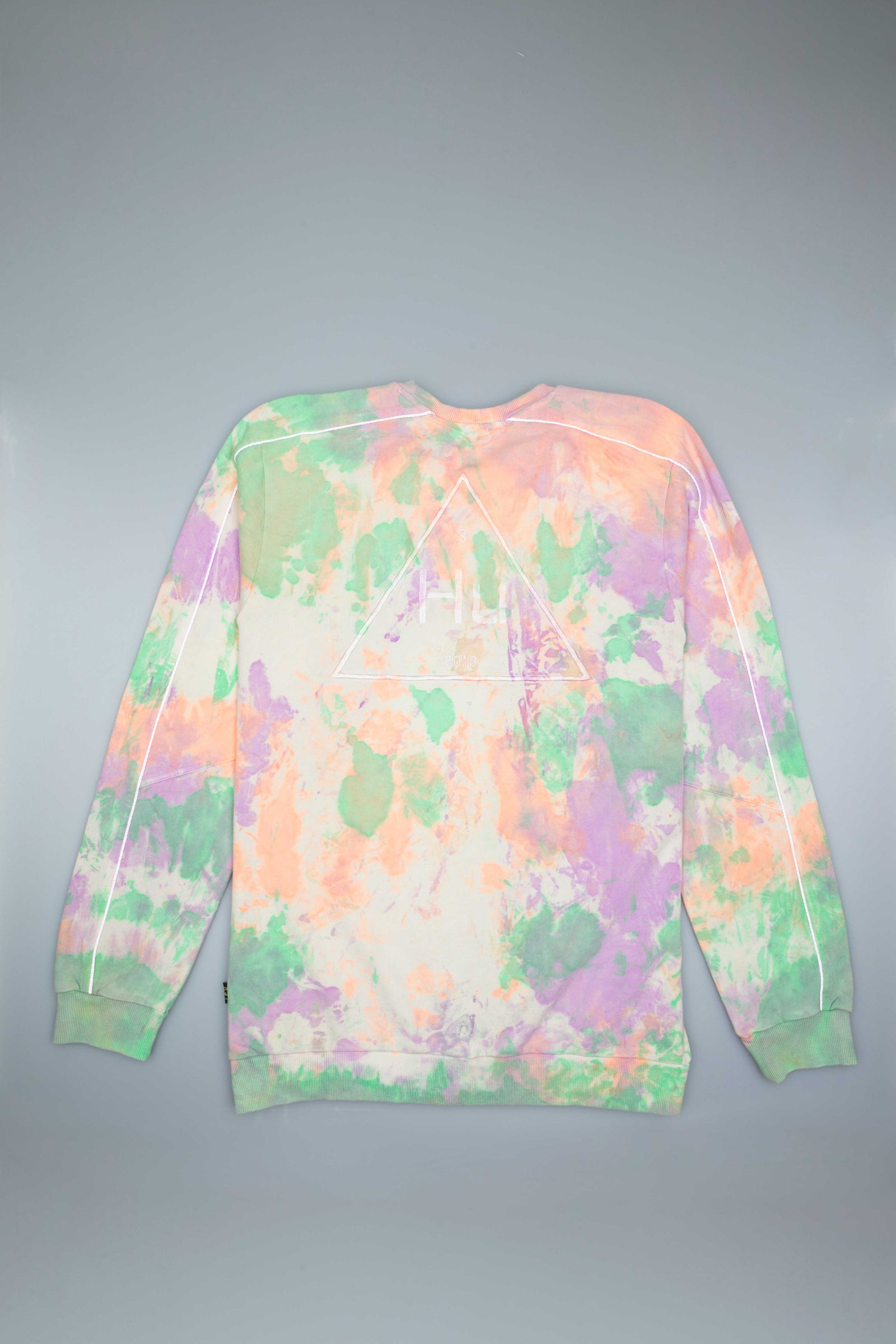 Pharrell Williams X adidas Hu Holi Men s Crew Neck Sweater Multi