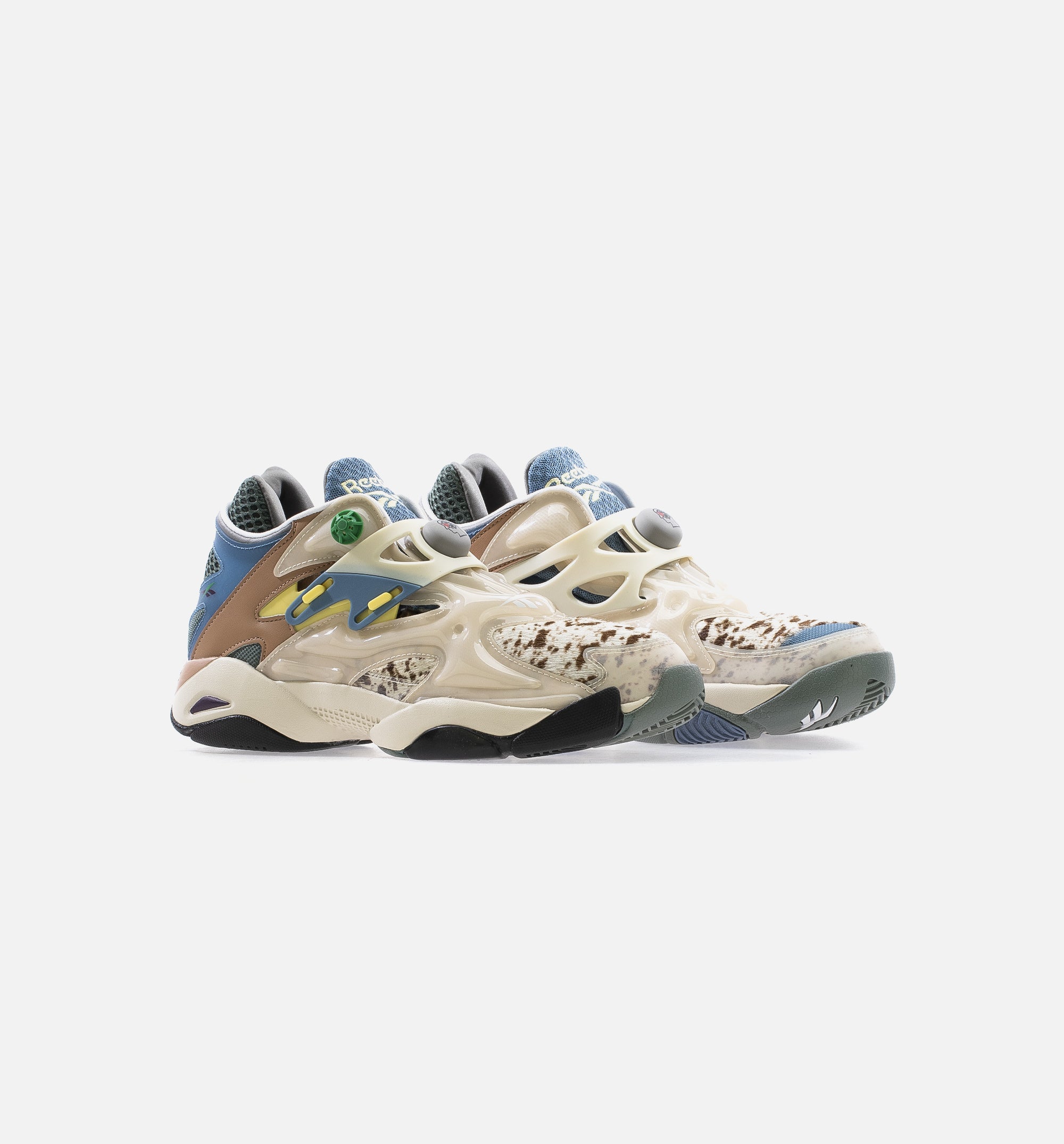 Brain Dead Reebok Reebok FW4675 Pump Court Braindead Mens Lifestyle Shoe - Beige/Blue ...