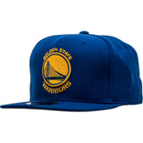 Golden State Warriors NBA High Crown Fitted Men's - Royal Blue/Yellow
