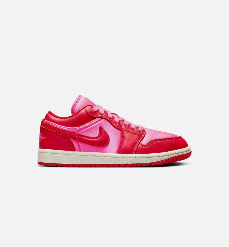Air Jordan 1 Low SE Womens Lifestyle Shoe - Pink Blast/Sail/Chile Red