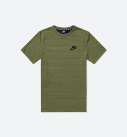 NIKE 837010-387
 Sportswear Advance 15 Shirt Mens - Green/Black Image 0
