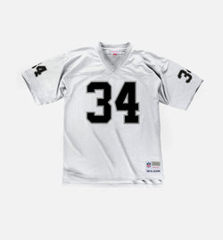 MITCHELL & NESS (SLD) 7354 2RL 88BOJAC
 Replica Collection Los Angeles Raiders NFL Bo Jackson Jersey - White/Black Image 0