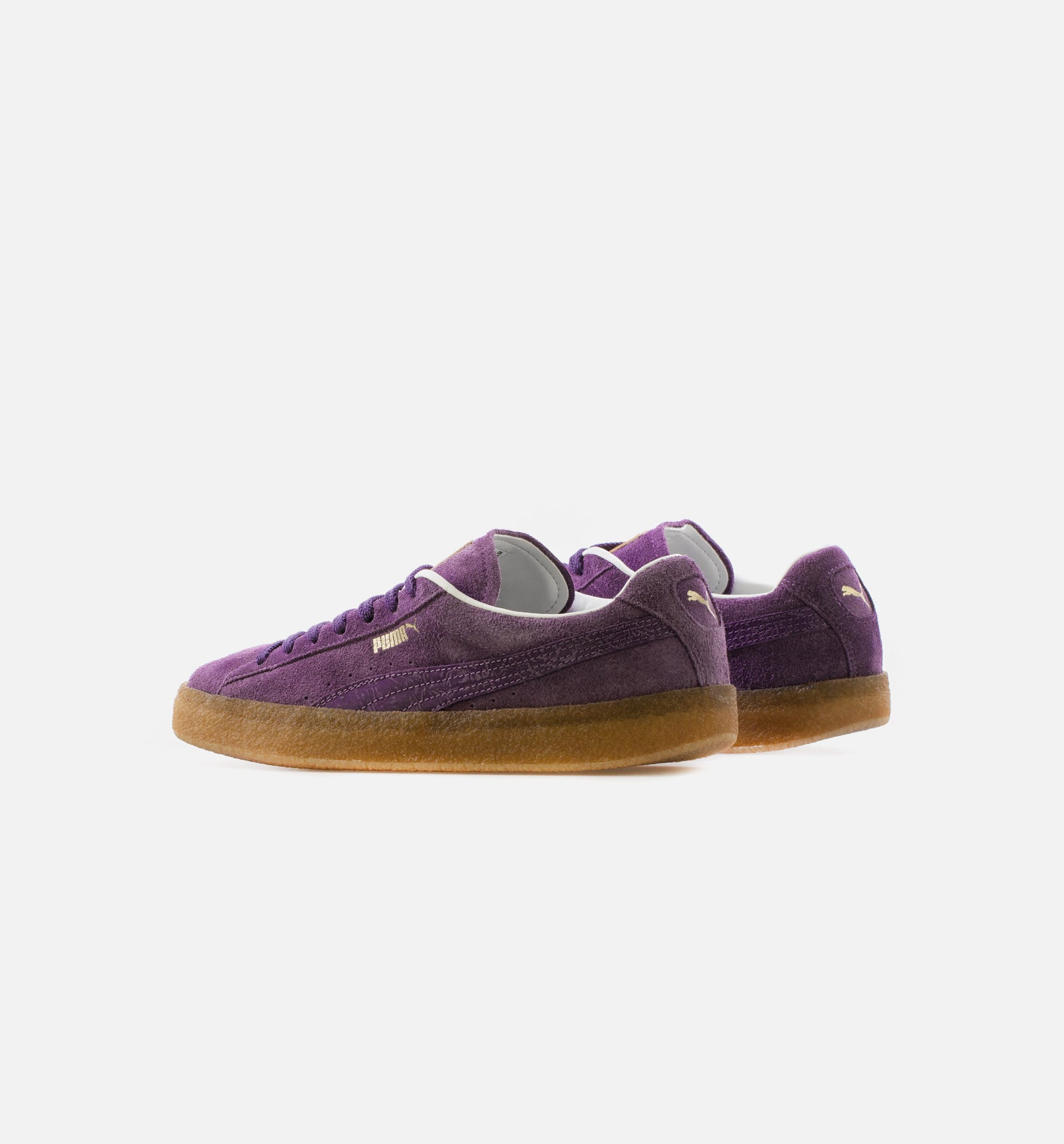 PUMA 382668 01 Suede Crepe Sweet Grape Mens Lifestyle Shoe Sweet Grape Plum Purple ShopNiceKicks