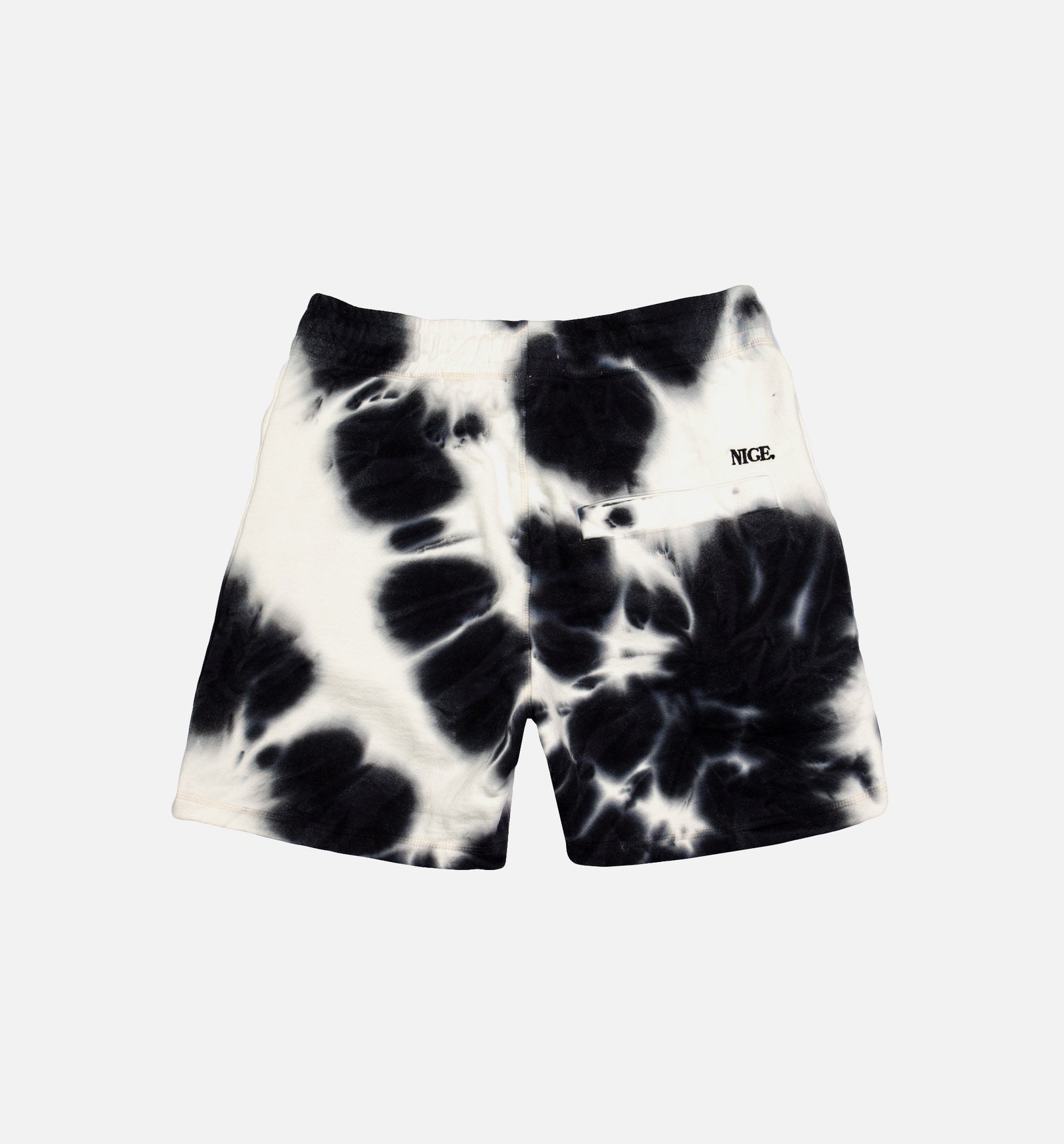 Nice Kicks Premium SS21-002-BW Nice Day Fleece Shorts Tie Dye