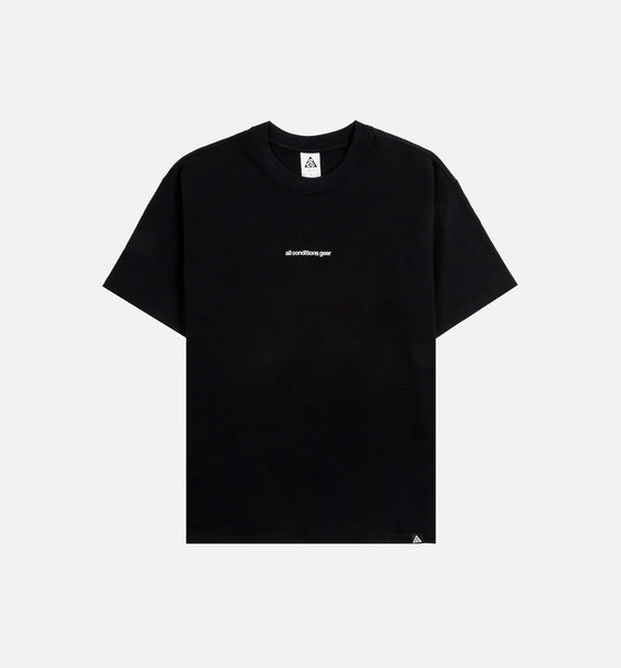 Nike FJ2137-010 ACG Mens Short Sleeve Shirt - Black – ShopNiceKicks.com