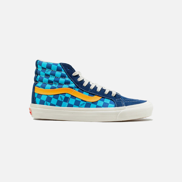 Vans VN0A4BVBTPD OG SK8-Hi LX Mens Skateboarding Shoe - Blue/Bone