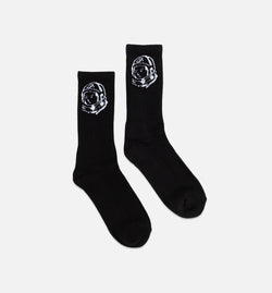 BILLIONAIRE BOYS CLUB 821-3804-BLK
 Microgravity Socks Mens Socks - Black Image 0