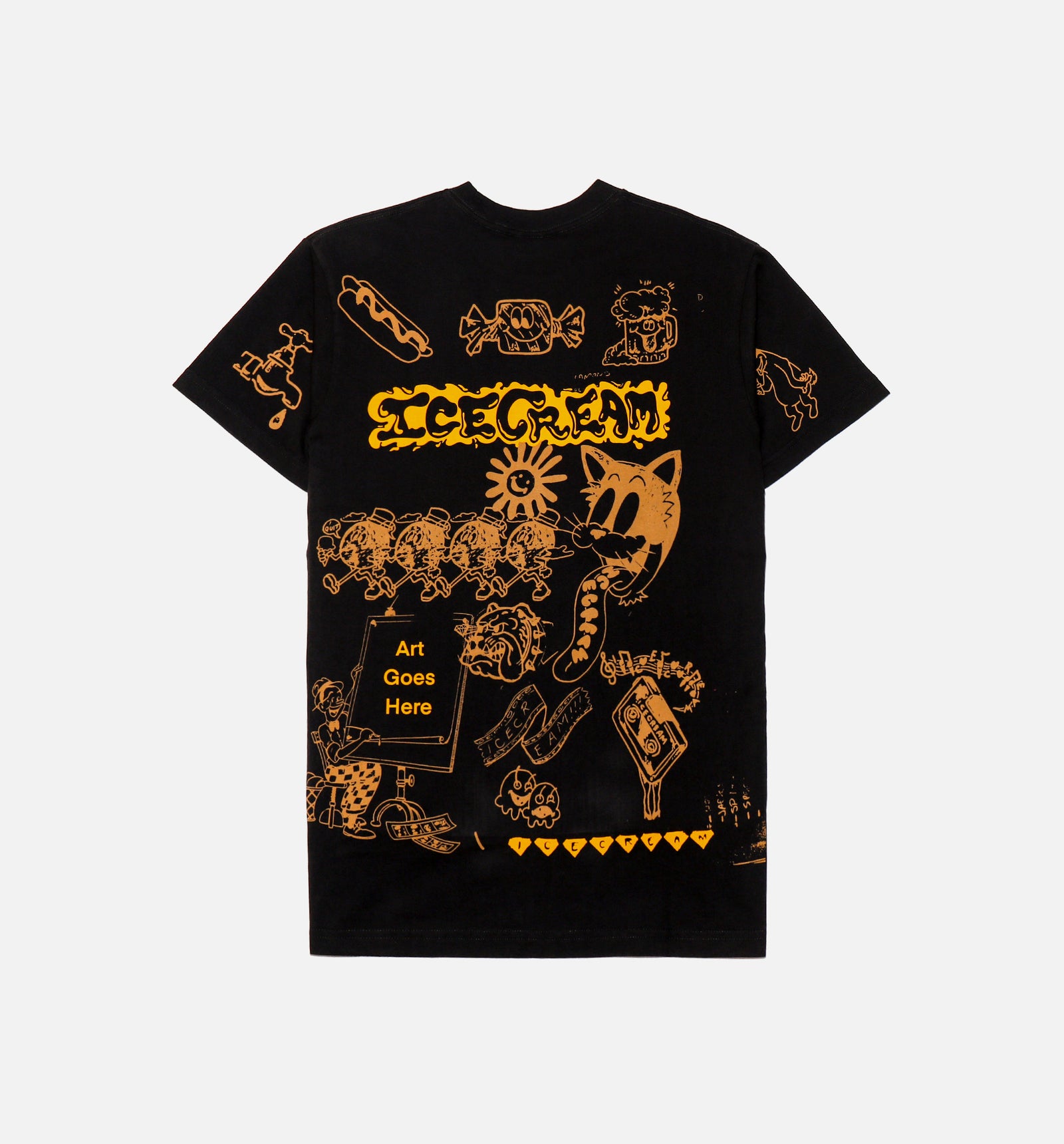 Ice Cream 421-3301-BLK Better Tee Mens T-Shirt - Black