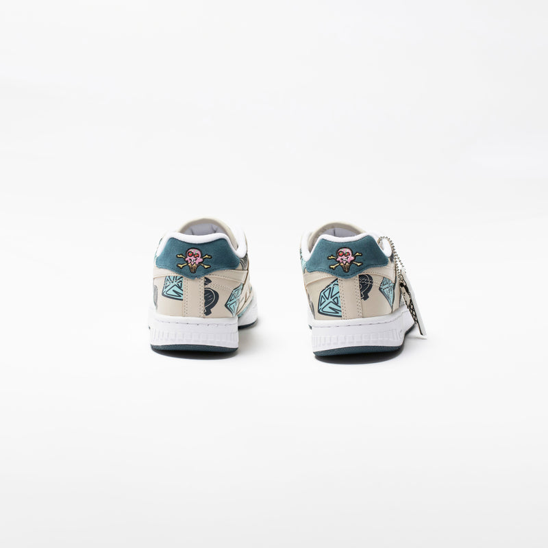 Ice Cream X BB4000 Stucco Mens Lifestyle Shoe – Tan/White/Black/Blue