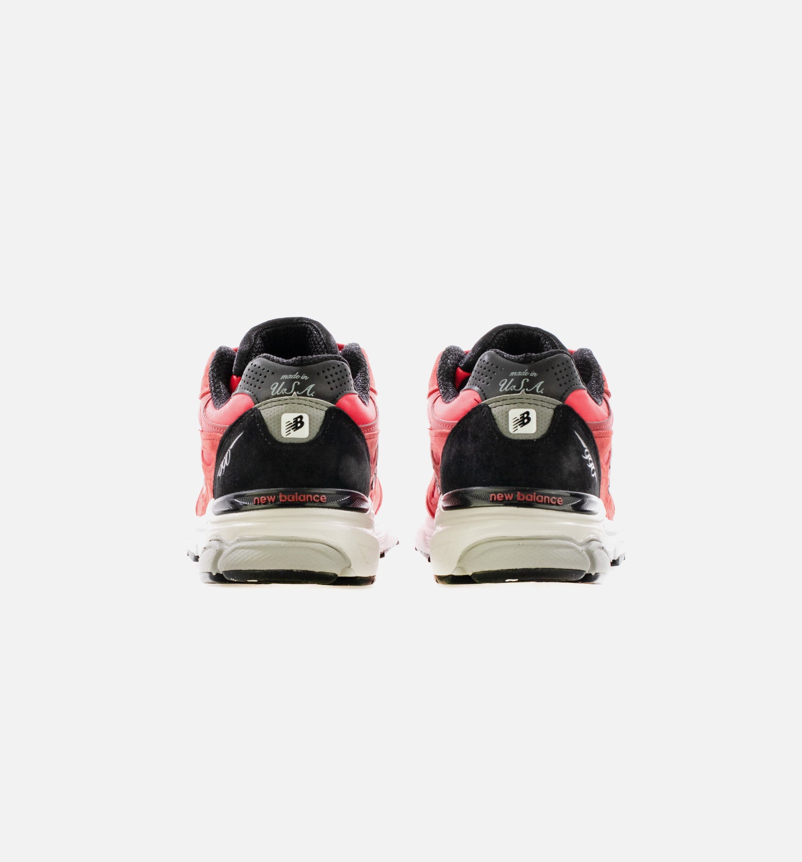 New Balance M990PL3 Made in USA 990v3 Red Suede Mens Running Shoe New Balance M990PL3 Made in USA 990v3 Red Suede Mens Running Shoe