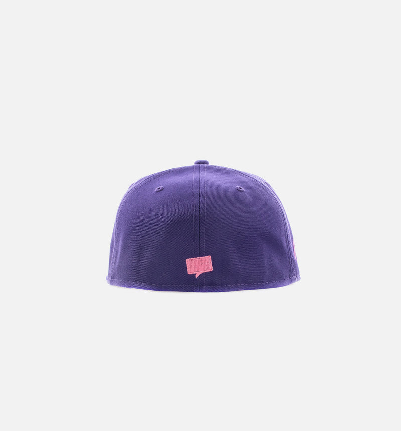 Nice Kicks 59Fifty Fitted Cap Mens Hat - Purple/Pink