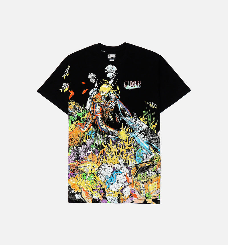 Scuba Tee Mens T-shirt - Black/Multi