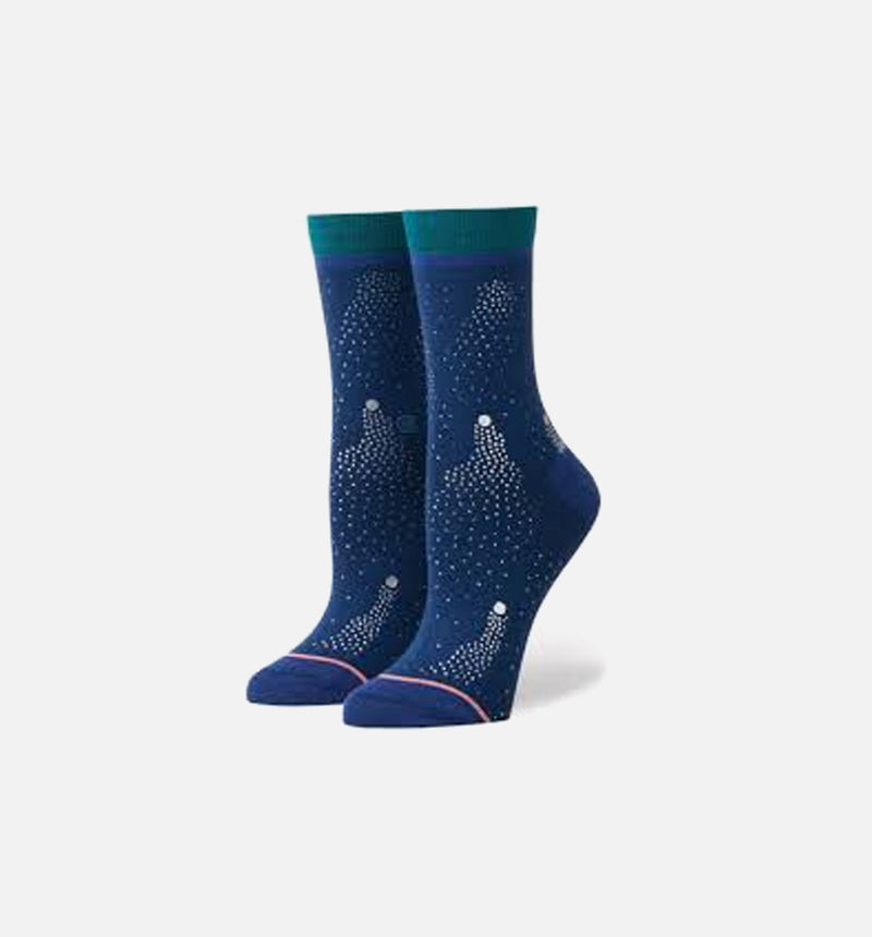 Silver Fall Socks Women's - Navy Blue