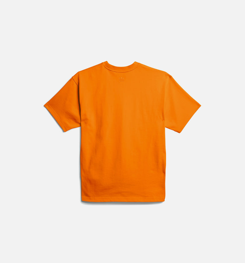 Pharrell Williams Basic Mens T-Shirt - Orange