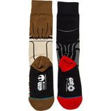 Star Wars Force Socks (Mens) - Black/Brown