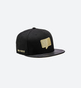 Nice Kicks X New Era Snapback Hat - Black/Metallic Gold
