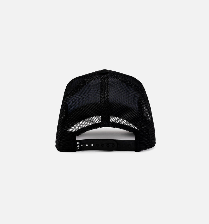 The Panther Trucker Mens Hat - Black