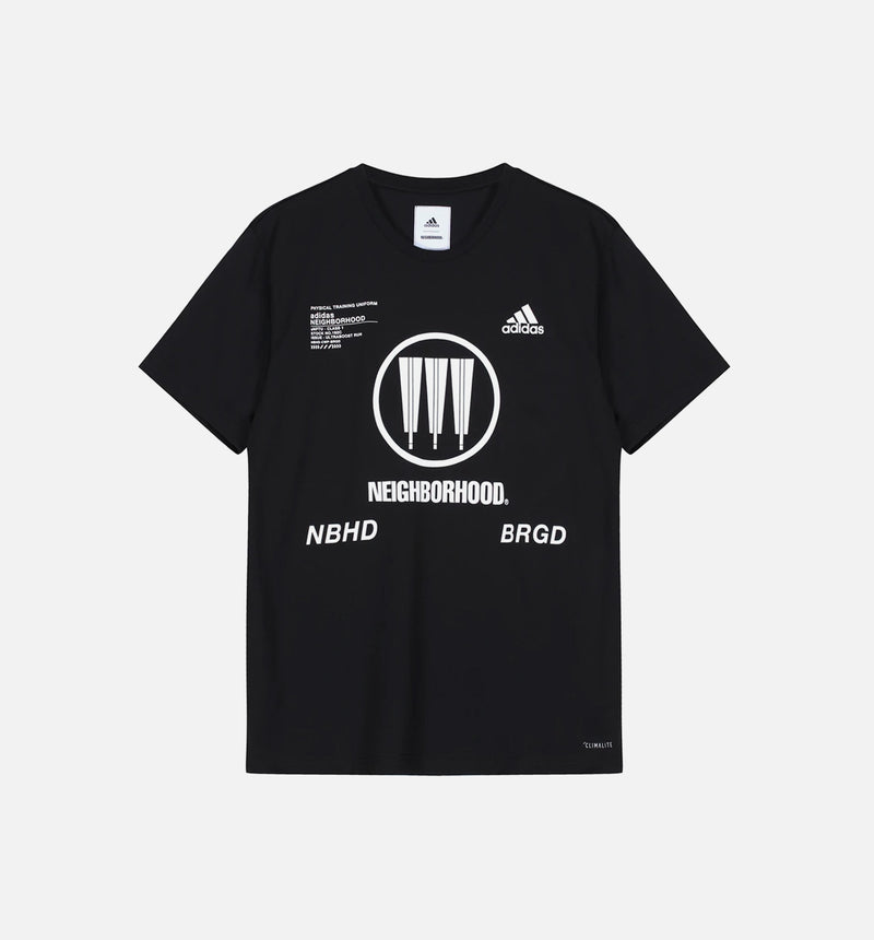 adidas X Neighorhood Mens T-Shirt - Black/White