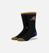 NBA Los Angeles Socks (Mens) - Black