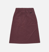 Sportwear Tech Pack Skirt Womens Skirt - Dark Wine/Light Mulberry/Black