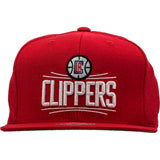 Los Angeles Clippers NBA Snapback Hat Men's - Red/White