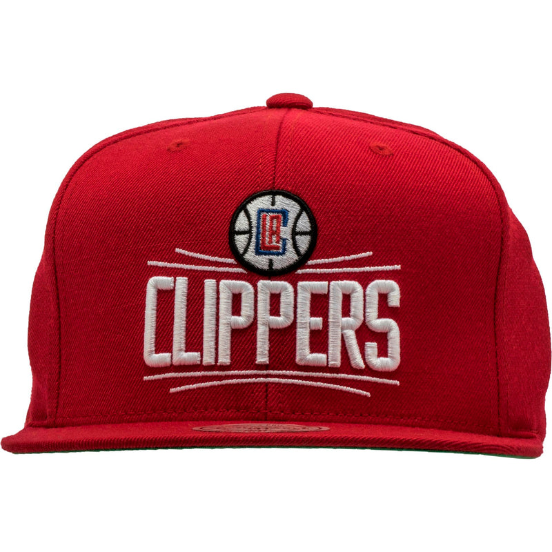 Los Angeles Clippers NBA Snapback Hat Men's - Red/White
