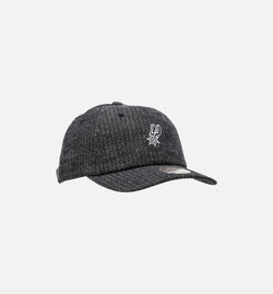 MITCHELL & NESS (SLD) QA32Z FAS 5SPUR
 San Antonio Spurs NBA Slouched Strapback Men's - Black/White Image 0