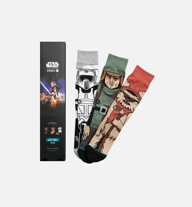 Star Wars Return of the Jedi 3 Pack Socks - Black