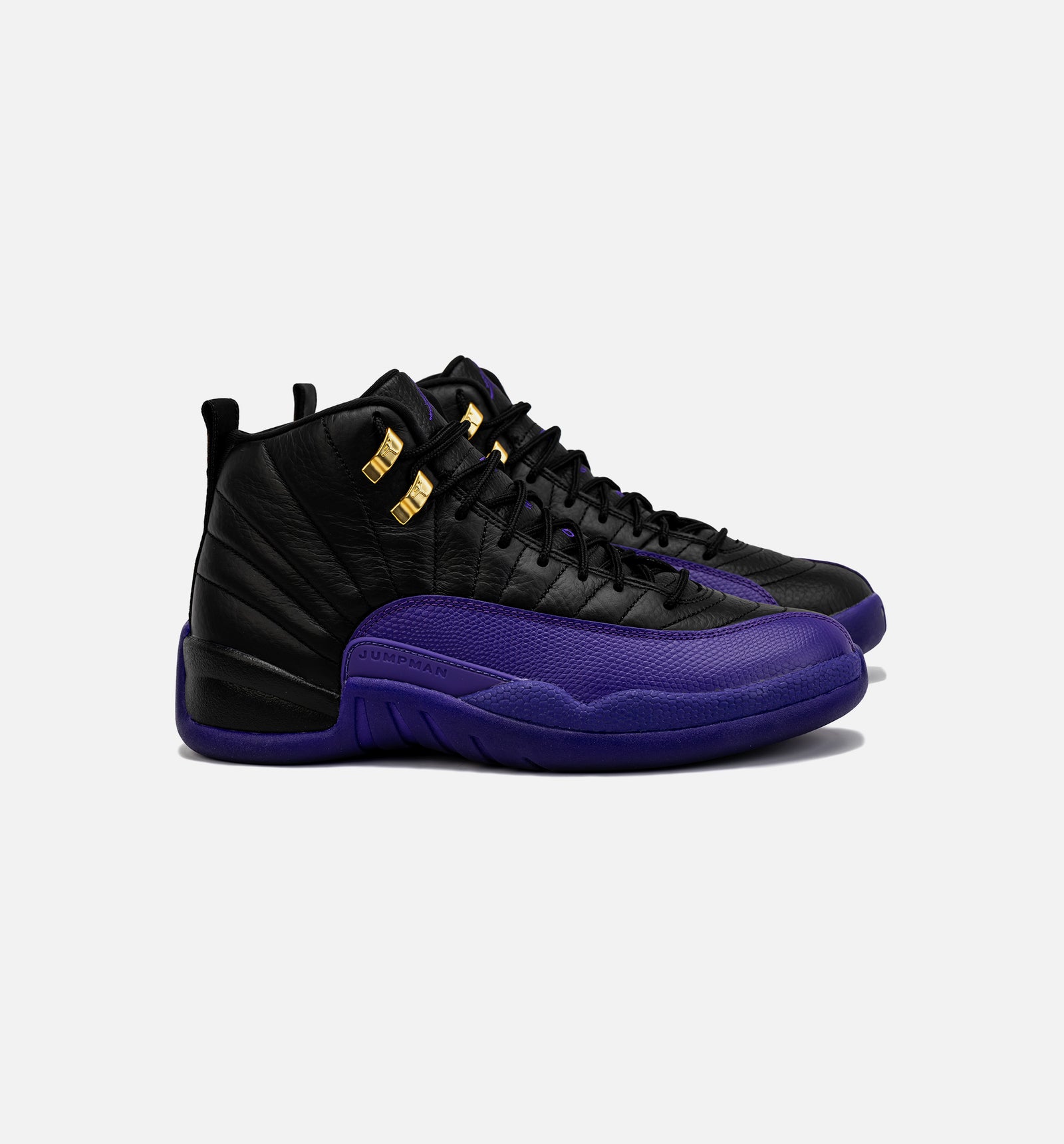 Jordan CT8013 057 Air Jordan 12 Retro Field Purple Mens Lifestyle Shoe Black Purple Fr ShopNiceKicks