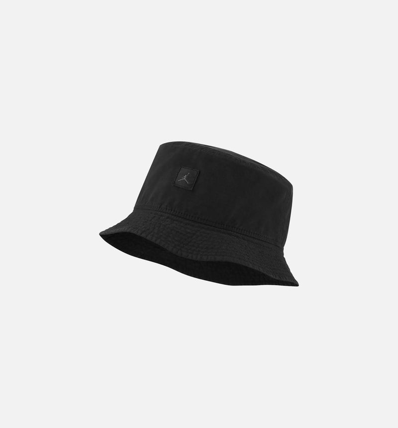 Jumpman Washed Bucket Hat Mens Hat - Black