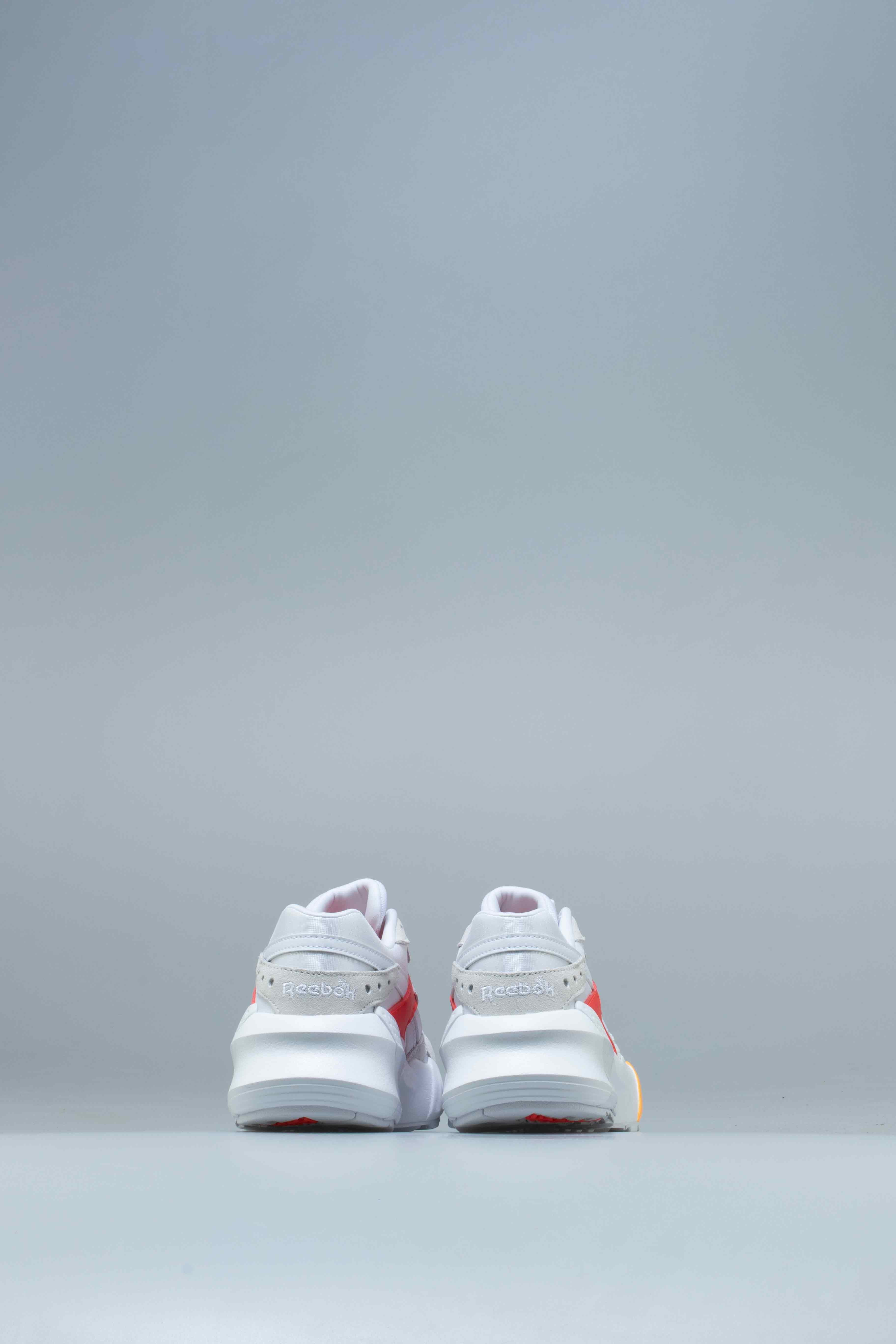 LV x Supreme x Nike Air Huarache White Red