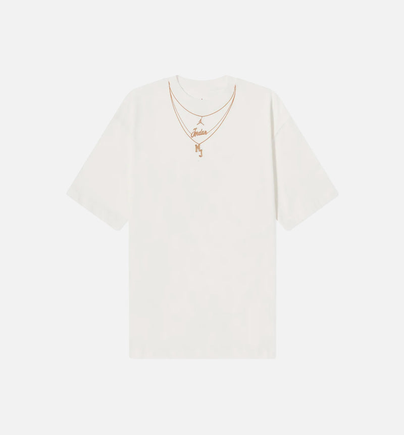 Heritage Gold Chain Tee Womens T-Shirt - White