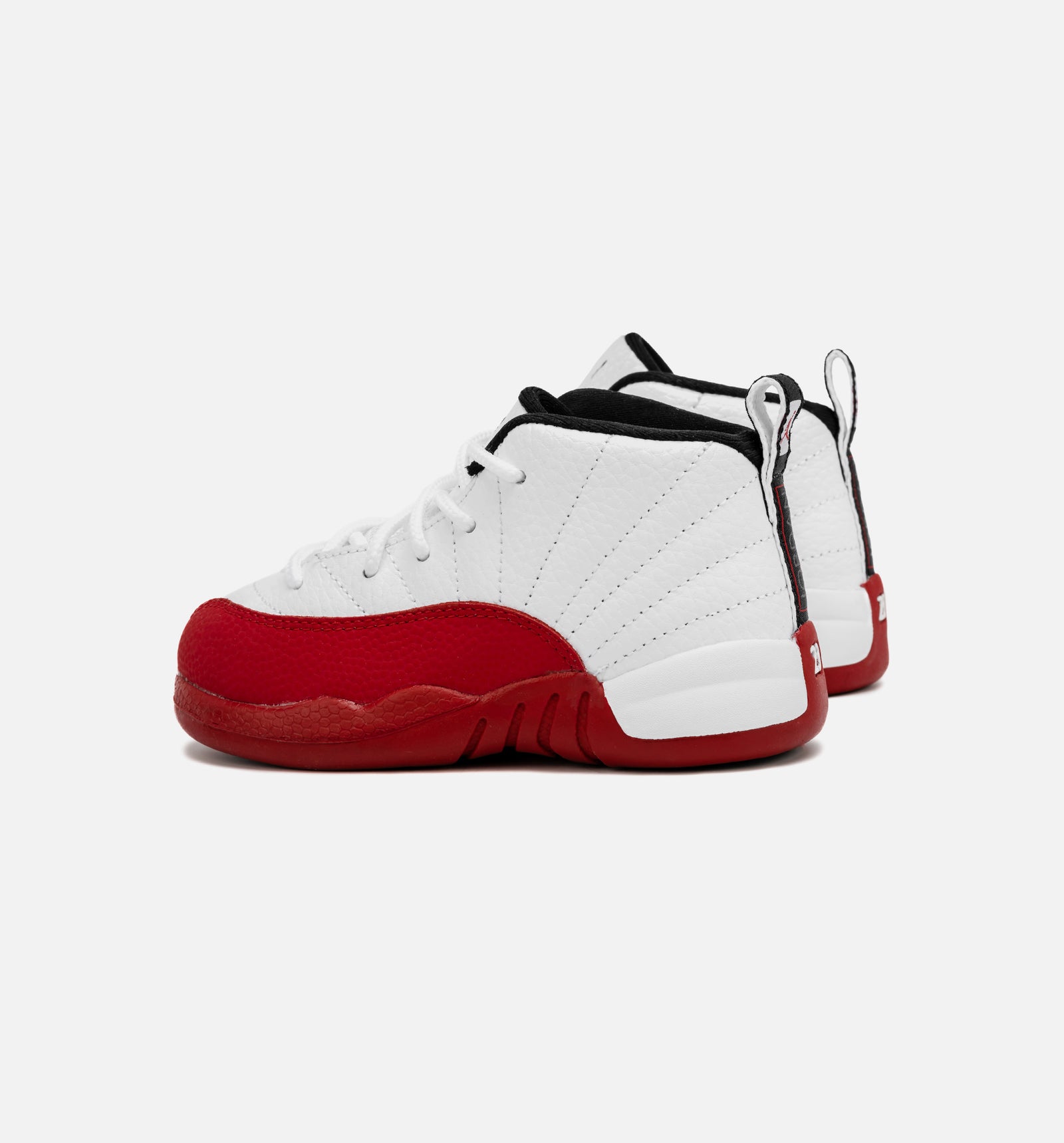 Red and white jordan 12's online