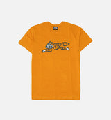 Tiger Short Sleeve Tee Mens T-Shirt - Gold