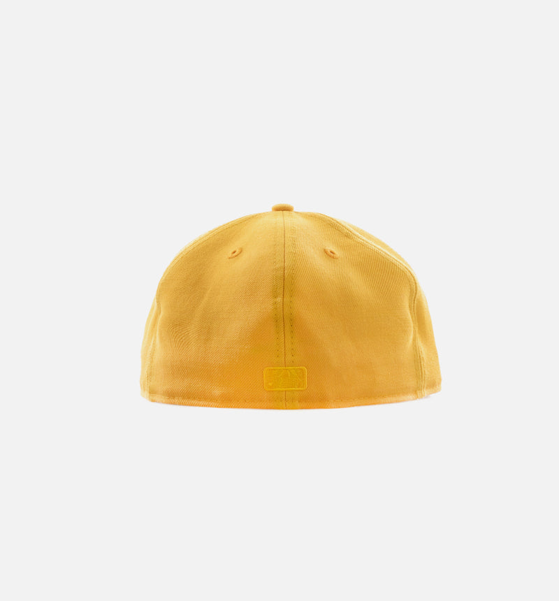 Fear Of God Essentials 59Fifty Fitted Cap Mens Hat - Gold/White