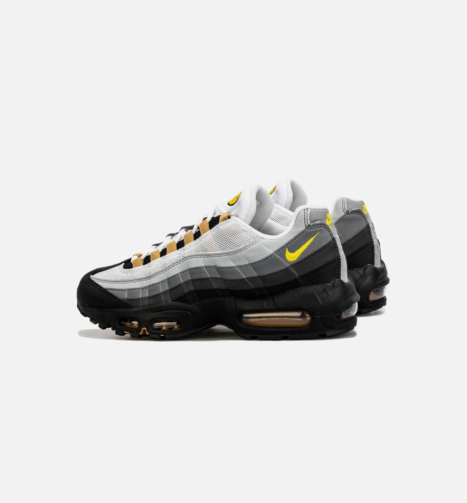 Yellow grey and white fashion air max 95