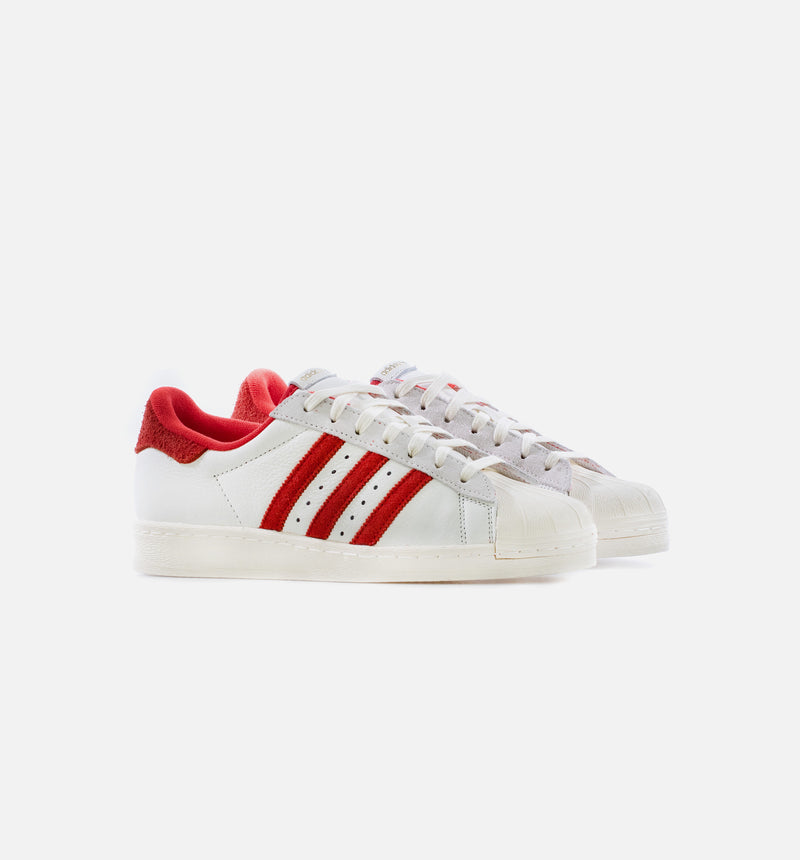 adidas GY8457 Superstar 82 Mens Lifestyle Shoes - Cloud White/Red ShopNiceKicks.com adidas GY8457 Superstar 82 Mens Lifestyle Shoes - Cloud White/Red ShopNiceKicks.com