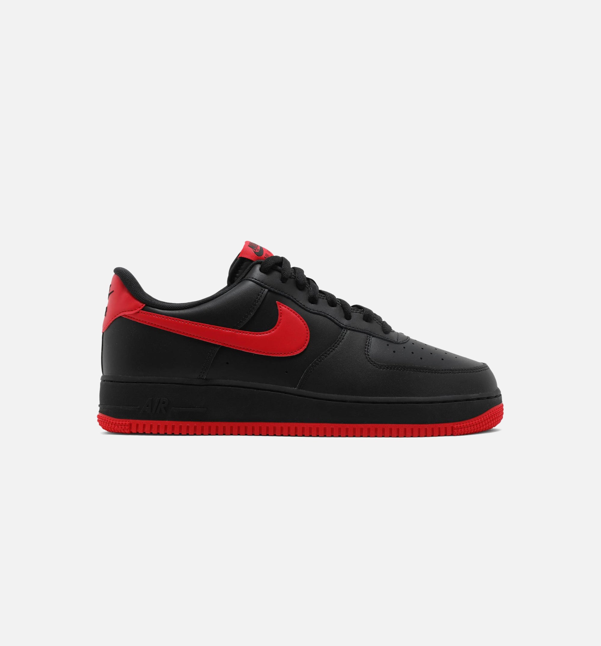 Air Force Low Bred Mens Lifestyle Shoe Black/University Red
