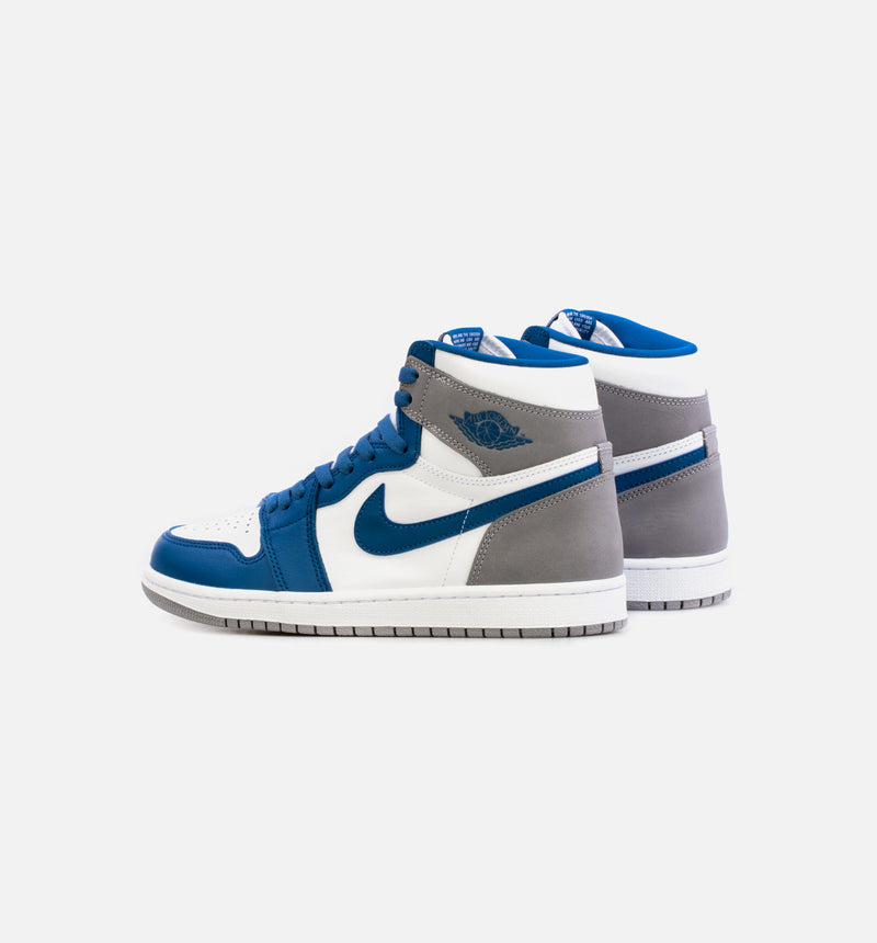 Air Jordan 1 High OG True Blue Mens Lifestyle Shoe - Blue/White Free Shipping