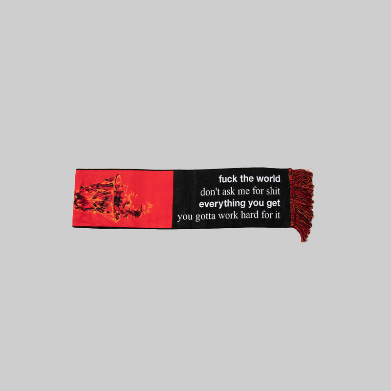 The Method Mens Scarf - Red