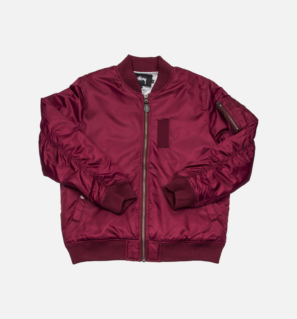 Stussy 115315-BURG Stussy Ma-1 Mens Jacket - Burgundy