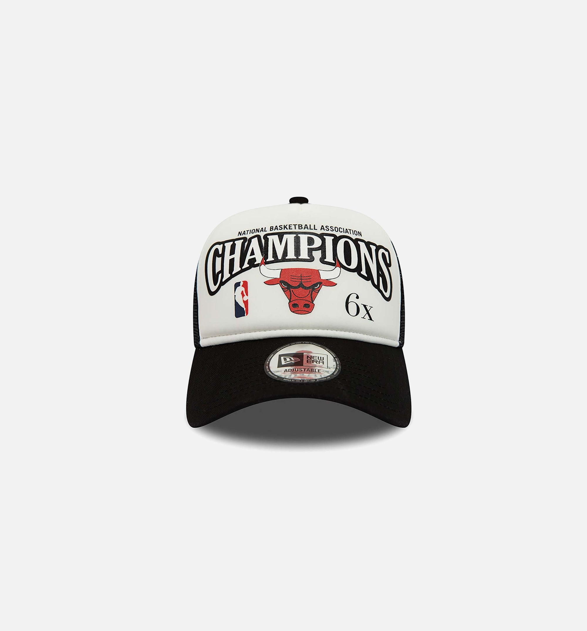 New Era 60298648 Chicago Bulls Champions Trucker Mens Hat Black