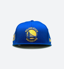NEW ERA 11571445
 Nice Kicks X New Era Golden State Warriors NBA Fitted Hat - Royal Blue/Yellow/White Image 0