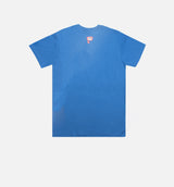 Pecan Short Sleeve Mens T-Shirt - Blue